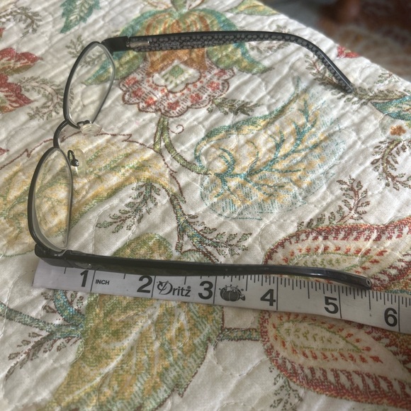 Coach Caden 217 Black Metal And Plastic Eyeglass Frames Y2K Vintage 90’s - Picture 3 of 9